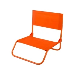 Spiaggina pieghevole arancione
