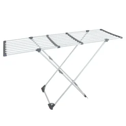 Stendibiancheria estensibile grigio, 108 - 190x94x57 cm