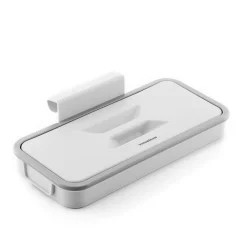 Supporto per sacchetti spazzatura con coperchio