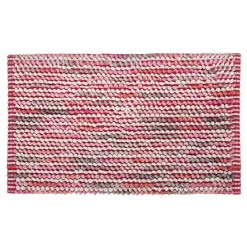 Tappeto bagno 50x80 cm in ciniglia rosa