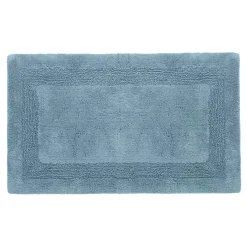 Tappeto bagno 50x80 cm in cotone blu