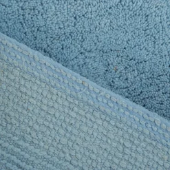 Tappeto bagno 50x80 cm in cotone blu