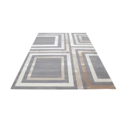 Tappeto beige vintage cornici 230x160 cm Step