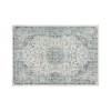Tappeto bianco e blu decorazioni classiche 290x200 cm Eileen
