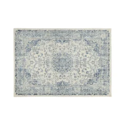 Tappeto bianco e blu decorazioni classiche 230x160 cm Eileen