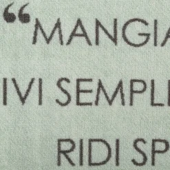 Tappeto cucina 50x80 cm scritta verde