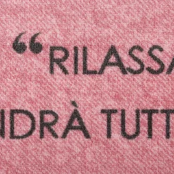 Tappeto cucina 50x80 cm scritta malva