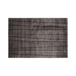 Tappeto grigio e nero linee 230x160 cm Deep