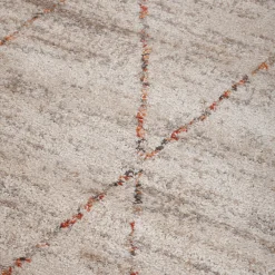 Tappeto grigio tessuto a mano 230x160 cm Karya