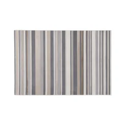 Tappeto grigio vintage righe 300x80 cm Step