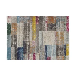 Tappeto rettangoli colorati sfumati 290x200 cm Soho