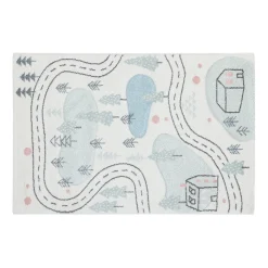 Tappeto 100x150 cm Fantasia paesaggio