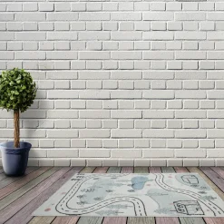 Tappeto 100x150 cm Fantasia paesaggio