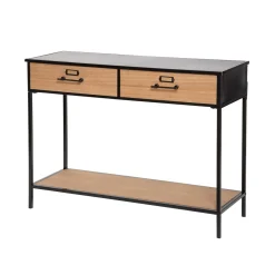 Tavolino 2 cassetti 112x84,5x38 cm Baris