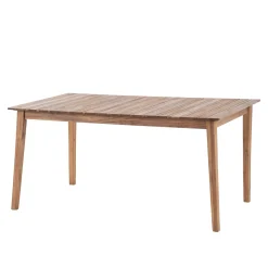 Tavolo da giardino 160x90x75 cm in legno Tiwi