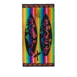 Telo mare 90x165 cm surf arcobaleno