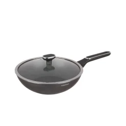 Wok 28 cm antiaderente con coperchio Collection