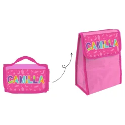 Zainetto bambina porta merenda nome Camilla
