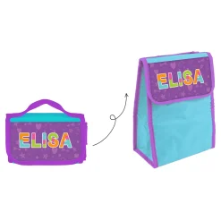 Zainetto bambina porta merenda nome Elisa