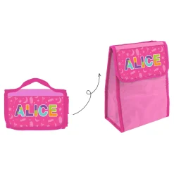 Zainetto bambina porta merenda nome Alice