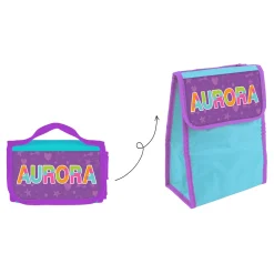 Zainetto bambina porta merenda nome Aurora